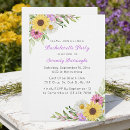 Search for floral bachelorette party invitations Boho chic