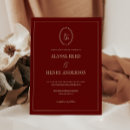 Recherche de vin rouge moderne invitations Classique