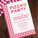 Search for kids pizza party invitations Pizzeria