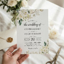 Search for gold foil wedding invitations Foliage