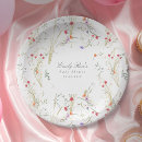 Search for wildflower paper plates Baby in bloom