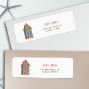 Search for flat return address labels Minimalist