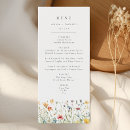 Search for greenery wedding menus Wildflower