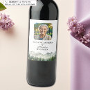 Search for funeral wine labels Forever in our hearts