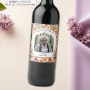 Search for funeral wine labels Forever in our hearts