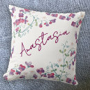 Search for sweet pea pillows Watercolor