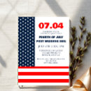 Search for flag wedding invitations Red white and blue