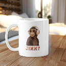 Search for funny monkey saying mugs Illustration