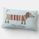 Recherche de saucisse coussins Dachshund