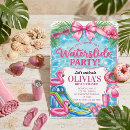 Search for waterslide party invitations Swimming