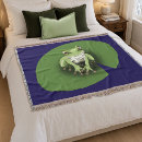 Search for tree frog blankets Blue