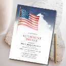 Search for military flag invitations Retired