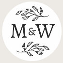 Recherche de cachet autocollants Monogramme