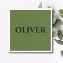 Recherche de vert olive serviettes Minimaliste