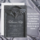 Recherche de pierre tombale halloween invitations Noir et blanc