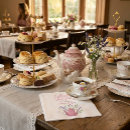 Search for afternoon tea napkins Bridal tea party