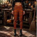 Search for orange and black striped leggings For her