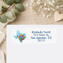 Search for bluebonnet return address labels Wildflowers