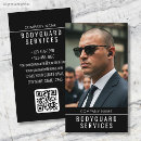 Recherche de garde de corps cartes visite Professionnel
