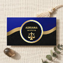 Recherche de bleu royal or cartes visite Avocat