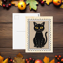 Search for whimsical cat illustration postcards Kitten