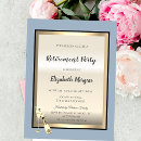 Search for semi formal invitations Blue