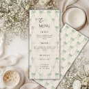 Search for ribbon wedding menus Elegant