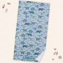 Search for dinosaur beach towels Triceratops