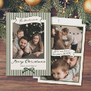 Search for striped christmas cards Family photos
