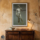 Search for statue of david posters Michelangelo
