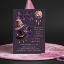 Search for witch halloween invitations Ghouls night out