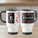 Search for red black travel mugs Floral