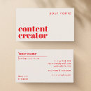 Recherche de contenu cartes visite Influenceur