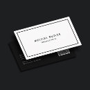 Recherche de thérapie mini cartes visite Noir et blanc