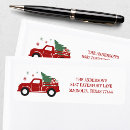 Search for pickup return address labels Christmas tree