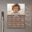Search for photo calendar magnets Full year
