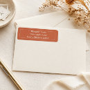 Search for classy return address labels Rustic