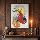 Search for vintage witch posters Broomstick