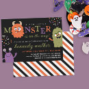 Search for little monster baby shower invitations Gender neutral
