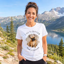 Search for bulldog womens tshirts Quote