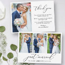 Recherche de just married vœux cartes Minimaliste