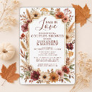 Search for fall couples shower invitations Calligraphy