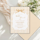 Search for yellow and white baby shower invitations Gender neutral