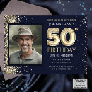 Recherche de 50ans anniversaire invitations Élégant