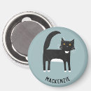 Recherche de blanc de chat refrigérateur magnets Mignon