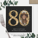 Recherche de anniversaire 80 ans serviettes Élégant