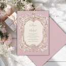 Search for feminine wedding invitations Whimsical