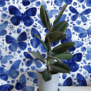 Recherche de papillons bleus art Aquarelle