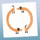 Search for dachshund post it notes Illustration