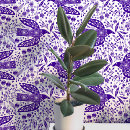 Search for purple flower pattern art Botanical